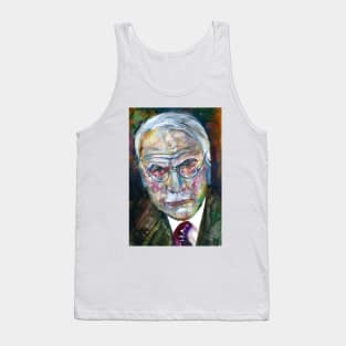 CARL JUNG - watercolor portrait .5 Tank Top